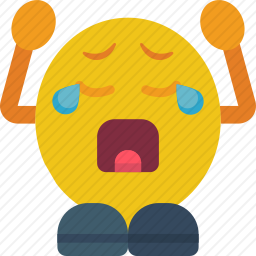 哭