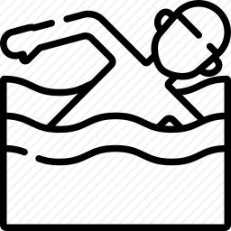 <em>游泳</em>