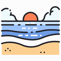 海滩