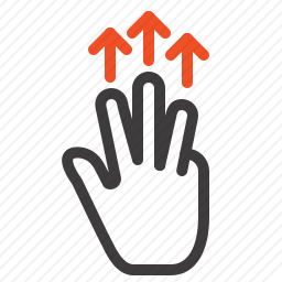 向上