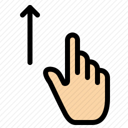 向上