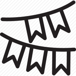 圣诞彩旗