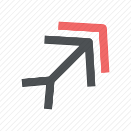 向上