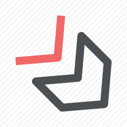 向下