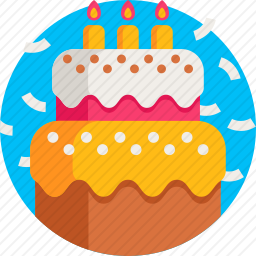 <em>生日蛋糕</em>