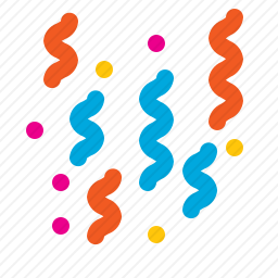 五彩纸屑