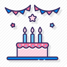 <em>生日蛋糕</em>