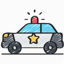 警车