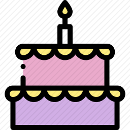 <em>生日蛋糕</em>