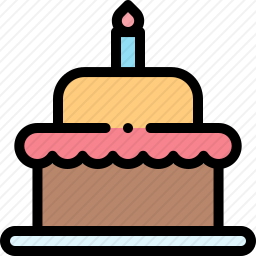 <em>生日蛋糕</em>