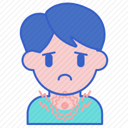 <em>喉咙痛</em>