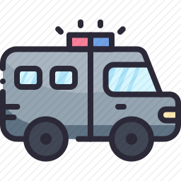 警车