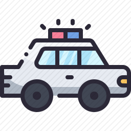 警车