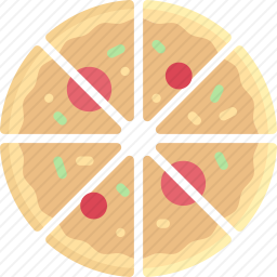 <em>披萨</em>