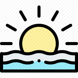 日落