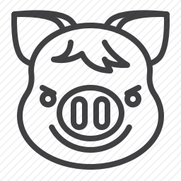 微笑的<em>猪</em>