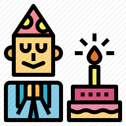 过生日的男孩