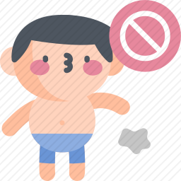 禁止乱丢垃圾