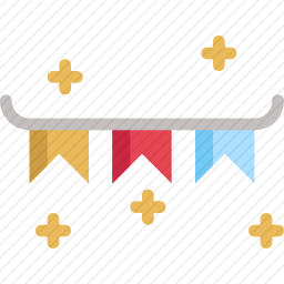 <em>彩旗</em>