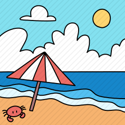 海滩