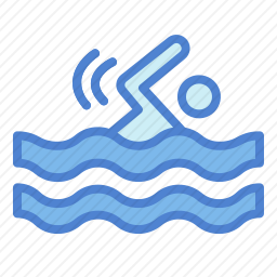 <em>游泳</em>