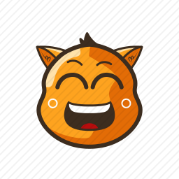 咧着嘴笑