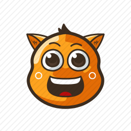 咧着嘴笑