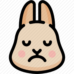 悲伤的兔子
