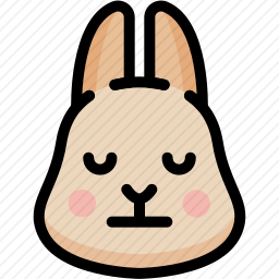 发呆的兔子