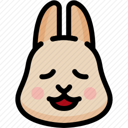 放松的兔子