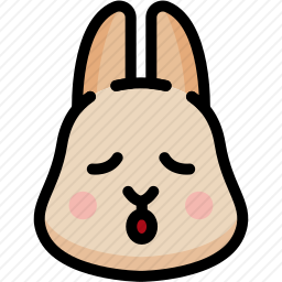 放松的兔子