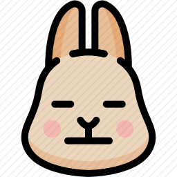 无语的兔子