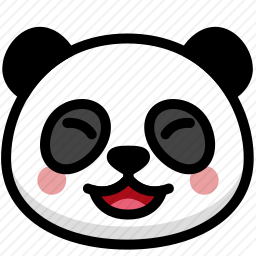 开心的熊猫