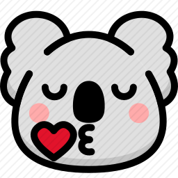 亲吻的<em>考拉</em>