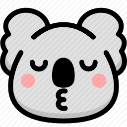 亲吻的<em>考拉</em>