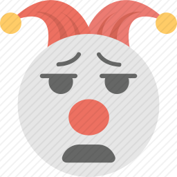 悲伤的<em>小丑</em>