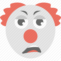 悲伤的<em>小丑</em>