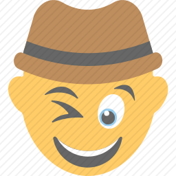 开心的男孩