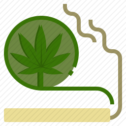 添加大麻的香烟