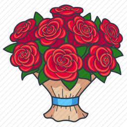 <em>玫瑰</em>花束