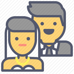 新婚夫妇