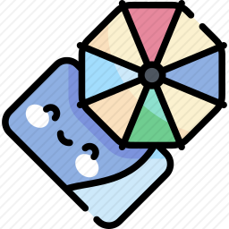海滩伞