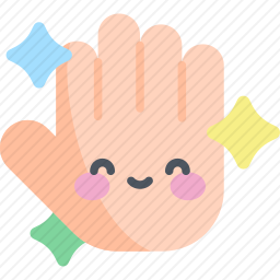 手