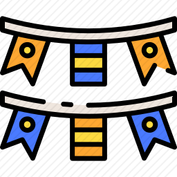 <em>彩旗</em>