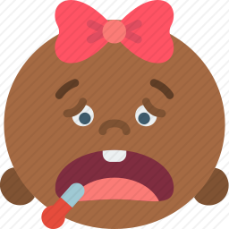 生病的女孩