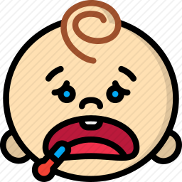 生病的男孩
