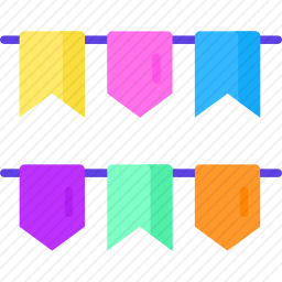 <em>彩旗</em>