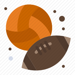 排球与<em>橄榄球</em>