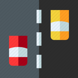 路上的汽车