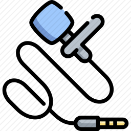 翻领麦克风
